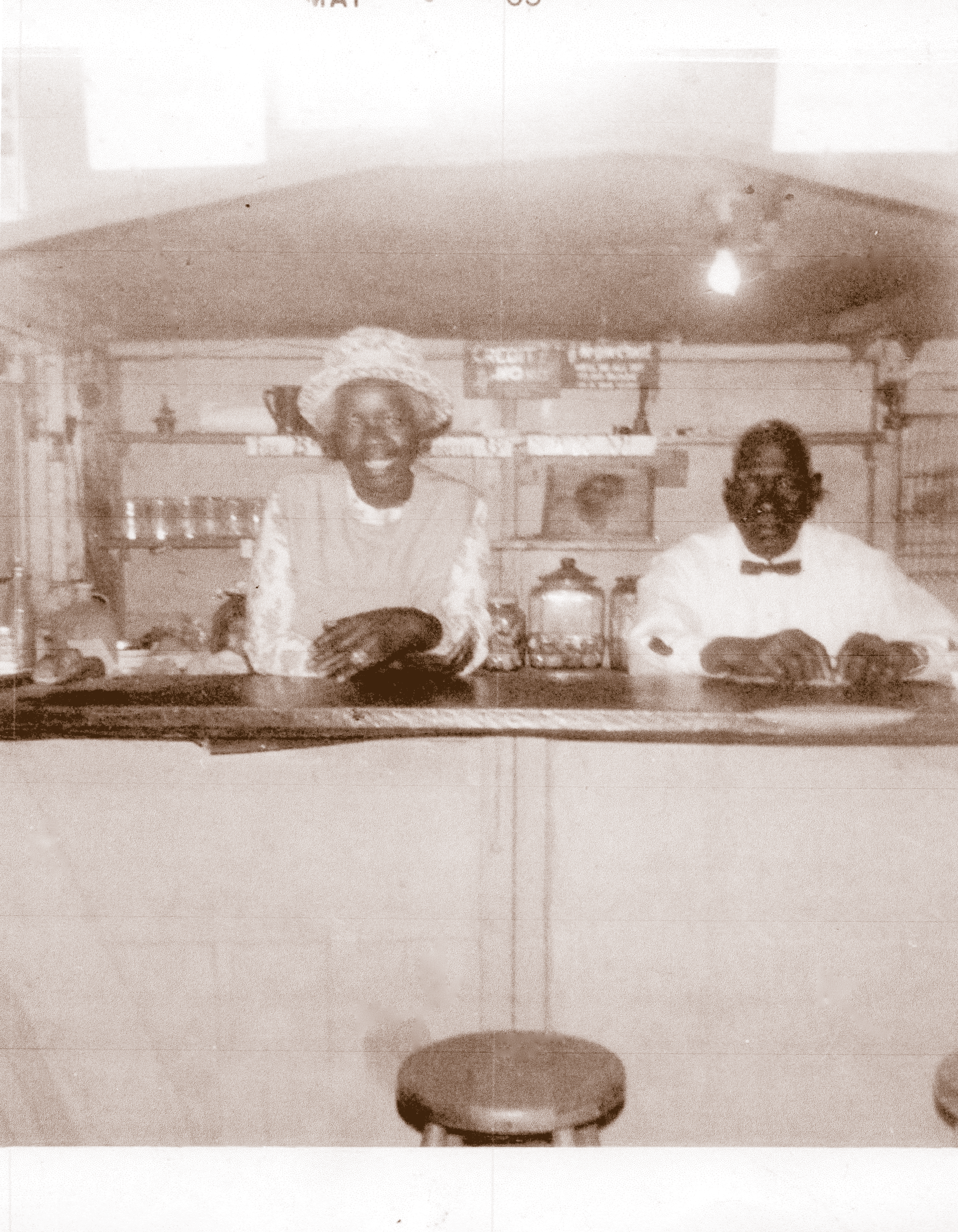 Will Tucker and daughter Marie Rutledge at Rib Shack duo